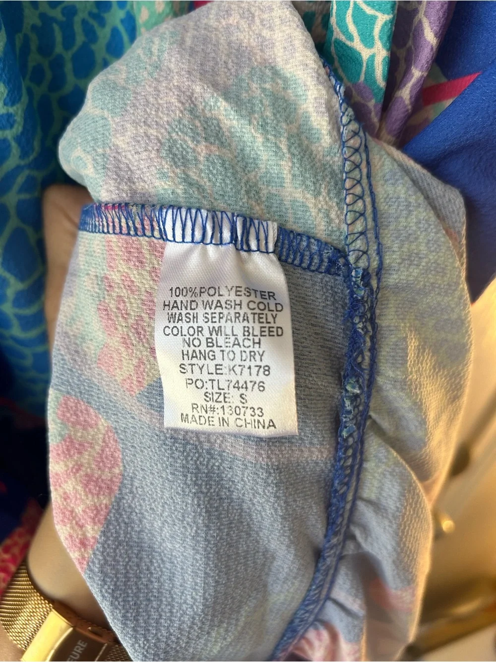 Umgee maxi floral dress Small EUC - Picture 6 of 8